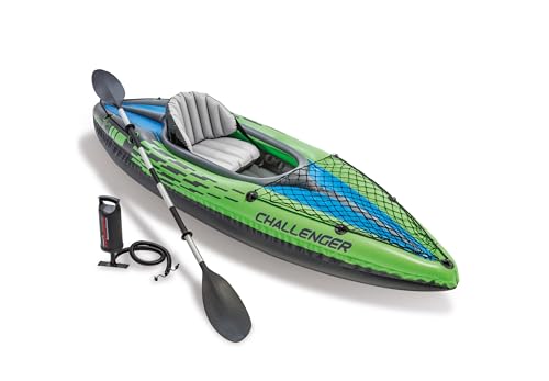 Intex Challenger K1 Kayak Bundle with Paddle