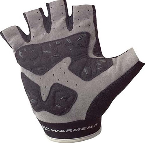 Warmers (D3245) Barnacle Half Finger Paddling Glove (Black/Blue, Large)