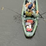 Sentinel MBF10P100 Fishing Kayak - 2.5m, Black/Green/Camo
