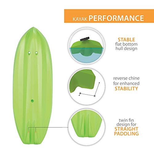 Lifetime Youth 6 Feet Wave Kayak with Paddle