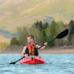 Lifetime Daylite 8 Foot Sit-on-Top Kayak, Red (90775)
