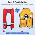 Automatic Inflatable Life Jacket for Adults