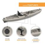 Emotion Stealth Angler Sandstone Kayak - 11