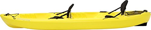 eMotion Spitfire Tandem Sit-On-Top Kayak, Yellow, 12'