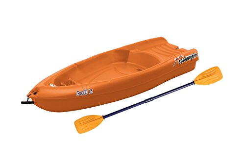 Sun Dolphin Bali Sit-on-top Kayak Tangerine (6ft)