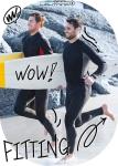 Dark Lightning 3/2mm Wetsuit for Water Sports
