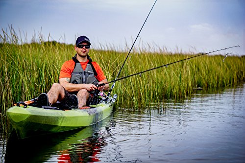 Perception Pescador Pro Fishing Kayak, Sonic Camo 10
