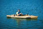 SUNDOLPHIN Excursion Fishing Kayak, Sand, 10-Feet
