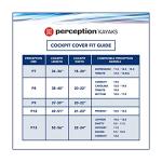 Perception Kayak Sit-Inside Cockpit Cover - Size Grey
