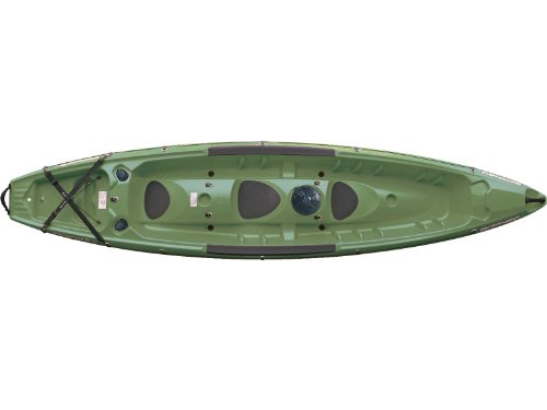 BIC Sport Fishing Green Kayak, 13ft 5in x 33in