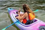 Perception Joyride 10 Sit Inside Kayak | Sunset
