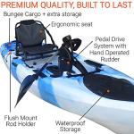 BKC Solo Rover 10-Foot 6-Inch Pedal Drive Kayak