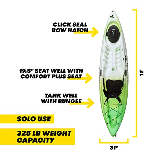 11ft Ocean Kayak Caper Classic Sit-On-Top Kayak