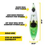 Ocean Kayak Venus 11 Sit-On-Top Kayak for Women