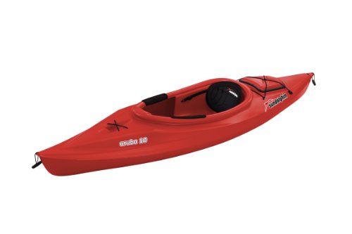 SUNDOLPHIN Sun Dolphin Aruba Sit-in Kayak (Red, 10-Feet)