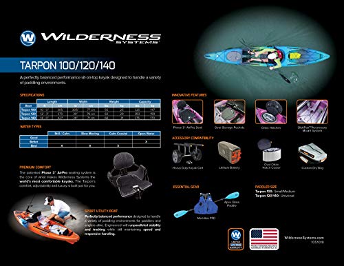 Wilderness Systems 9750215054 Tarpon 120 - Mango