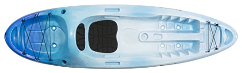 Perception Access Sea Spray Kayak, Blue/White, 9.5