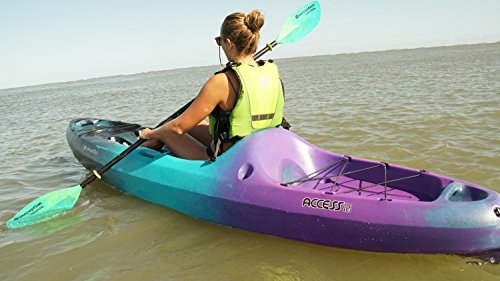Perception Access Sea Spray Kayak, Blue/White, 9.5