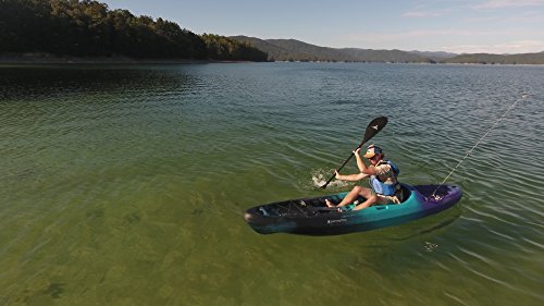 Perception Access Sea Spray Kayak, Blue/White, 9.5