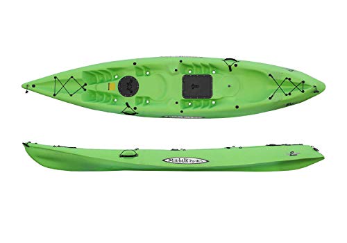 Malibu Pro 2 Tandem Family Kayak, Lime, 13ft