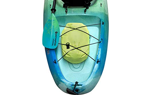 Perception Kayaks Perception Rambler 9.5 | Sit on Top Kayak for All-Around Fun | Storage with Tie Downs | 9' 6" | Sunset