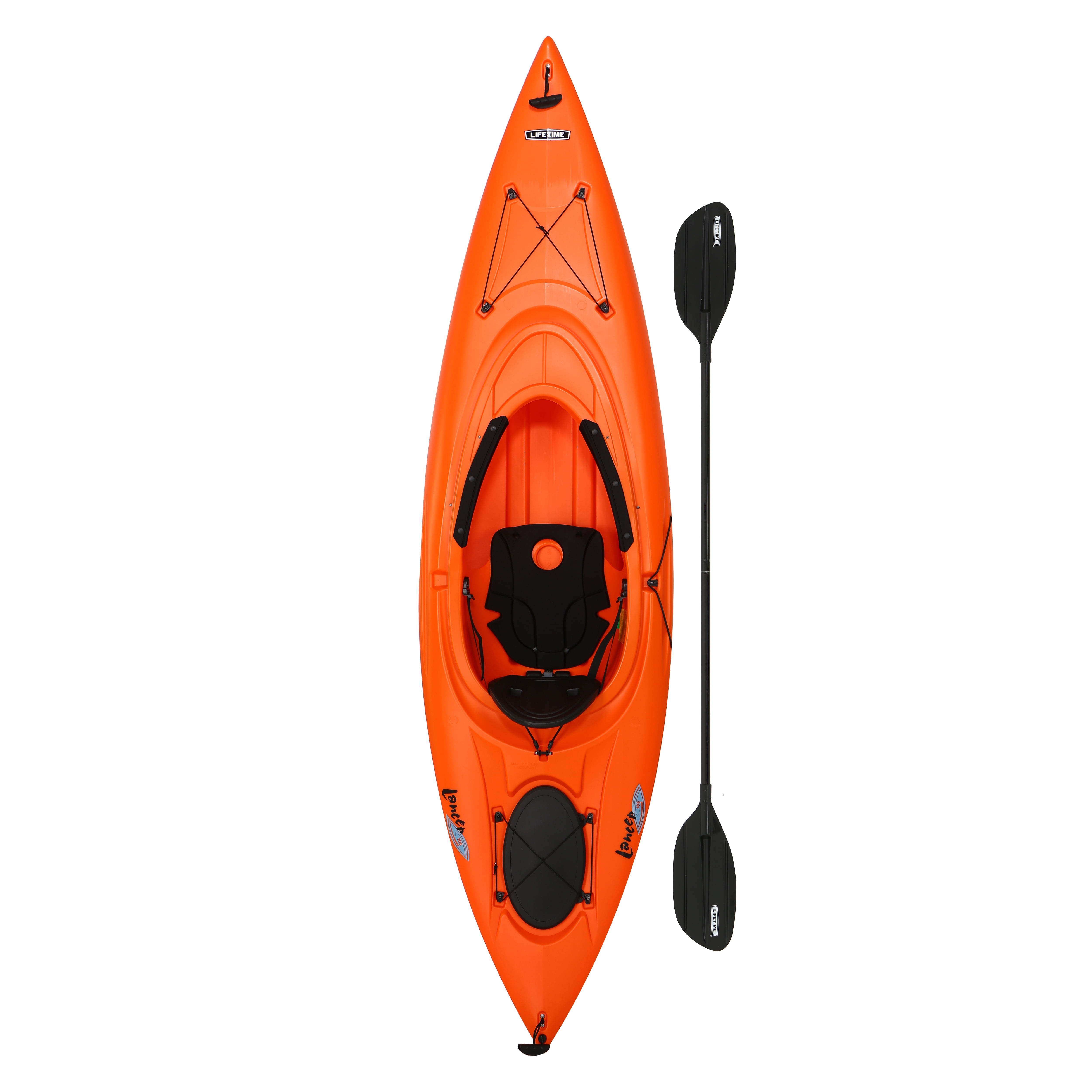 Lifetime 90817 Lancer 10 ft Sit-In Kayak - Orange