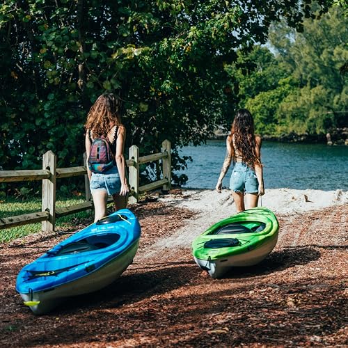 Pelican Sit-in Kayak - 10ft Lightweight Recreational Kayak