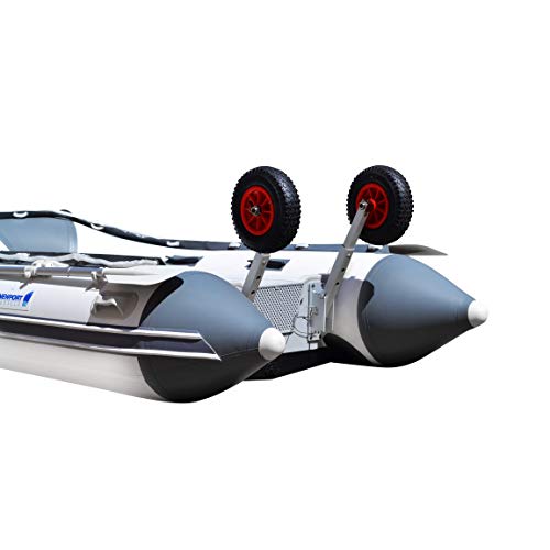 Newport Vessels Inflatable Boat Transom Launch Wheels