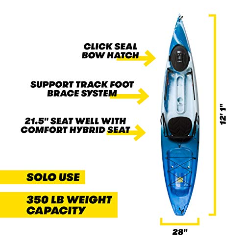 Ocean Kayak Tetra 12 Single Sit-On-Top Kayak
