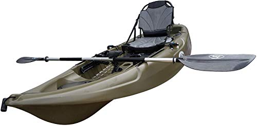 BKC FK285 Angler Sit-On-Top Kayak with Accessories