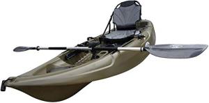 BKC FK285 Angler Sit-On-Top Kayak with Accessories