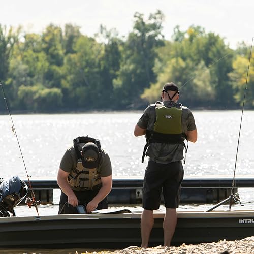 Pelican - Boat Intruder 12 ft. - Jon Fishing Boat - Great for Hunting/Fishing, Khaki/Beige