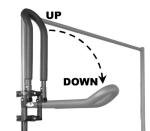 Stoneman Sports KC-222 Sparehand Newport Plus Freestanding Double Kayak or Canoe Storage Rack, Single Sided, Black Finish