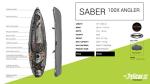 Pelican Saber 100X Angler Sit-on-top Fishing Kayak