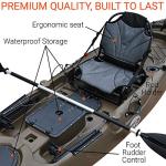 BKC UH-RA220 11.5ft Angler Sit On Top Kayak