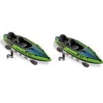 Intex Challenger K2 Inflatable Kayak with Oars