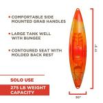 Old Town Twister Sit-On-Top Kayak, Sunrise