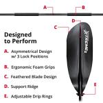 SeaSense X-Treme II Kayak Paddle, 96 Inches