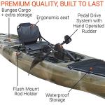 BKC UH-PK13 Solo Traveler 13ft Kayak - Camo