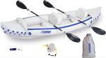 Sea Eagle SE370 Inflatable 3-Person Sports Kayak Package