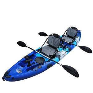 BKC TK219 Tandem Sit On Top Fishing Kayak