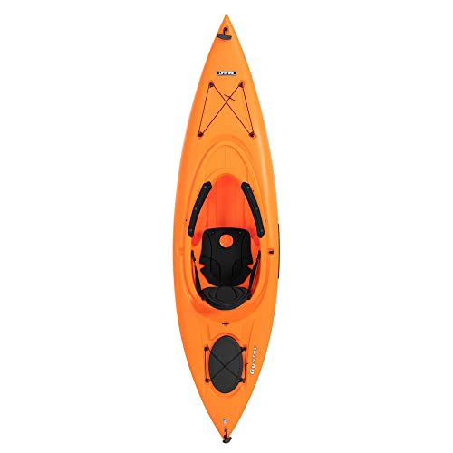 Orange Emotion Guster Sit-Inside Kayak, 10