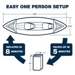 Sea Eagle SE370 Inflatable 3-Person Sports Kayak Package