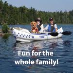 Sea Eagle SE370 Inflatable 3-Person Sports Kayak Package