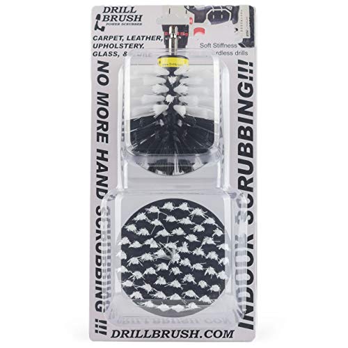 Power Drill Cleaning Brushes for Cars and Upholstery