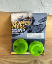 Neon Green Universal Kayak Scupper Plugs by Seattle Sports