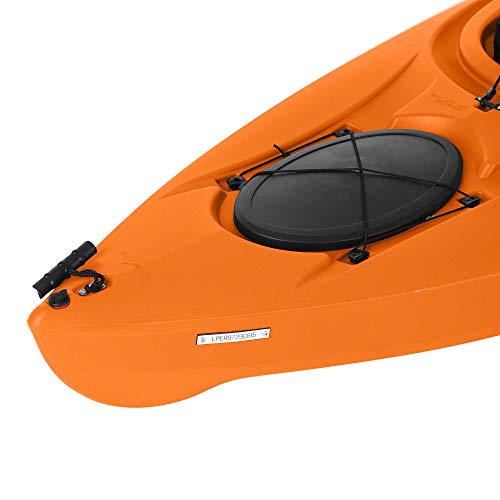 Orange Emotion Guster Sit-Inside Kayak, 10