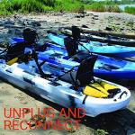 BKC PK14 Angler 14' Tandem Fishing Kayak
