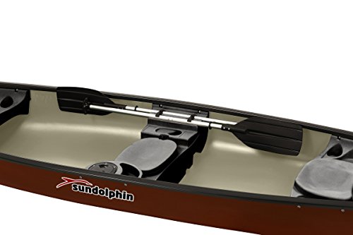 Sun Dolphin Mackinaw 15'6" Canoe in Hazelnut