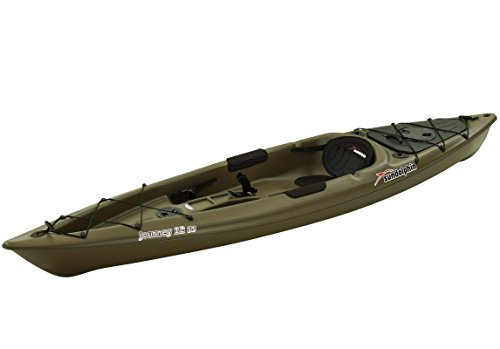 Sun Dolphin Journey Fishing Kayak in Olive - 12ft